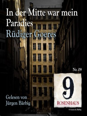 cover image of In der Mitte war mein Paradies--Rosenhaus 9--Nr.09